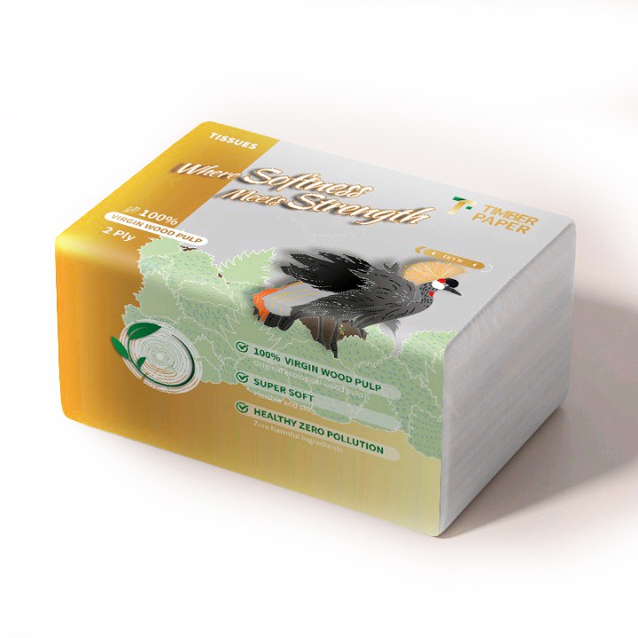 Royal Crane Facial Tissue 130sht (small size)