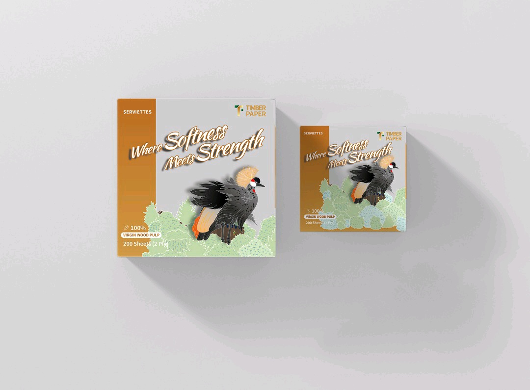 Royal Crane Serviettes